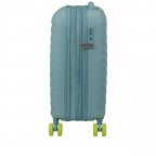 Koffer Neovibe Spinner 55 erweiterbar Muted Mint, Farbe: grün/oliv, Marke: American Tourister, EAN: 5400520406484, Abmessungen in cm: 40x55x20, Bild 4 von 13
