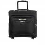 Koffer Summerride Upright Underseater expandable Black, Farbe: schwarz, Marke: American Tourister, EAN: 5400520291486, Abmessungen in cm: 40x36x20, Bild 1 von 17