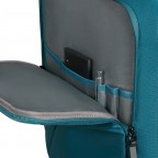 Rucksack Take2Cabin Casual Backpack M mit Laptopfach 15.6 Zoll Totally Teal, Farbe: blau/petrol, Marke: American Tourister, EAN: 5400520379962, Abmessungen in cm: 20x45x36, Bild 9 von 15