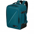 Rucksack Take2Cabin Casual Backpack SM Totally Teal, Farbe: blau/petrol, Marke: American Tourister, EAN: 5400520379986, Abmessungen in cm: 30x40x20, Bild 2 von 12