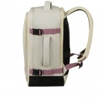 Rucksack Take2Cabin Casual Backpack SM Coconut Sand Galactic Mauve, Farbe: beige, Marke: American Tourister, EAN: 5400520411167, Abmessungen in cm: 30x40x20, Bild 3 von 12