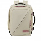 Rucksack Take2Cabin Casual Backpack SM Coconut Sand Galactic Mauve, Farbe: beige, Marke: American Tourister, EAN: 5400520411167, Abmessungen in cm: 30x40x20, Bild 1 von 12
