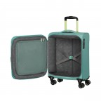 Koffer Aktivus Spinner S erweiterbar Dusty Turquoise Lime, Farbe: grün/oliv, Marke: American Tourister, EAN: 5400520344113, Abmessungen in cm: 40x55x22, Bild 8 von 13