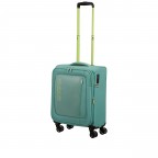 Koffer Aktivus Spinner S erweiterbar Dusty Turquoise Lime, Farbe: grün/oliv, Marke: American Tourister, EAN: 5400520344113, Abmessungen in cm: 40x55x22, Bild 7 von 13