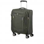 Koffer Wanderlite Spinner S expandable Dark Khaki, Farbe: grün/oliv, Marke: American Tourister, EAN: 5400520376169, Abmessungen in cm: 40x55x23, Bild 2 von 15