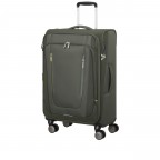 Koffer Wanderlite Spinner M expandable Dark Khaki, Farbe: grün/oliv, Marke: American Tourister, EAN: 5400520376206, Abmessungen in cm: 43x68x29, Bild 2 von 15