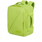 Rucksack Take2Cabin Casual Backpack MS Puff Hyper Lime, Farbe: grün/oliv, Marke: American Tourister, EAN: 5400520415240, Abmessungen in cm: 30x40x20, Bild 2 von 16