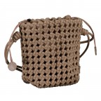 Umhängetasche Raven Bronze, Farbe: taupe/khaki, Marke: blingberlin, Abmessungen in cm: 14x18.5x9, Bild 2 von 6
