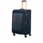 Koffer Aktivus Spinner L erweiterbar Dark Navy Radiant Orange, Farbe: blau/petrol, Marke: American Tourister, EAN: 5400520345301, Abmessungen in cm: 49x79x32, Bild 7 von 12