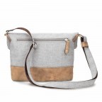 Umhängetasche Olli OT6, Farbe: anthrazit, grau, braun, grün/oliv, beige, Marke: Zwei, Abmessungen in cm: 28x20x8, Bild 3 von 7