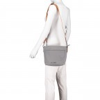 Umhängetasche Klosters Juna, Farbe: schwarz, grau, blau/petrol, cognac, rosa/pink, beige, Marke: Bogner, Abmessungen in cm: 23x23.5x9, Bild 4 von 8