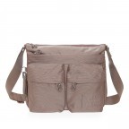 Umhängetasche MD20 QMTX6, Farbe: grau, blau/petrol, taupe/khaki, weiß, Marke: Mandarina Duck, Abmessungen in cm: 33x28x7, Bild 1 von 6