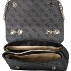 Umhängetasche Cordelia Coal Logo, Farbe: anthrazit, Marke: Guess, EAN: 0190231507970, Abmessungen in cm: 23.5x19.5x9, Bild 7 von 7