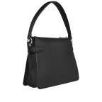 Umhängetasche Soft Satchel Black, Farbe: schwarz, Marke: Tommy Hilfiger, EAN: 8720115048514, Abmessungen in cm: 26.5x20x10.5, Bild 2 von 3