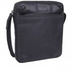 Umhängetasche Brick Lane Shoulderbag Marcus XSVZ Black, Farbe: schwarz, Marke: Strellson, EAN: 4048835074144, Abmessungen in cm: 21.5x25x4, Bild 2 von 7