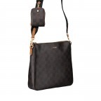 Umhängetasche Cortina Piazza Jasmina MVZ Dark Brown, Farbe: braun, Marke: Joop!, EAN: 4048835000426, Abmessungen in cm: 27x25x6, Bild 2 von 7