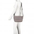 Umhängetasche Cargo CA60, Farbe: schwarz, grau, blau/petrol, taupe/khaki, grün/oliv, rosa/pink, beige, weiß, Marke: Zwei, Abmessungen in cm: 32x20x11, Bild 6 von 6