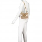 Umhängetasche Aileen Ivory, Farbe: beige, Marke: Guess, EAN: 7620207945084, Abmessungen in cm: 21x17x8, Bild 6 von 7