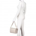 Umhängetasche Noodles Ecru, Farbe: beige, Marke: Valentino Bags, EAN: 8058043733906, Abmessungen in cm: 24.5x17.5x7, Bild 4 von 8
