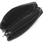 Umhängetasche Cormorano Jasmina, Farbe: schwarz, blau/petrol, braun, Marke: Adax, Abmessungen in cm: 27x16x5.5, Bild 8 von 8