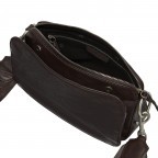 Umhängetasche Clarice Crossbody Bag M Black, Farbe: schwarz, Marke: Liebeskind Berlin, EAN: 4099593010981, Abmessungen in cm: 27x15x8, Bild 4 von 5