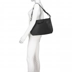 Umhängetasche Le Pliage Xtra Shopper M, Farbe: schwarz, grau, blau/petrol, cognac, orange, beige, Marke: Longchamp, Abmessungen in cm: 31.5x25x11, Bild 4 von 6
