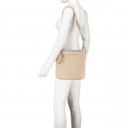 Umhängetasche Debby 13602, Farbe: schwarz, grau, blau/petrol, taupe/khaki, beige, weiß, Marke: Suri Frey, Abmessungen in cm: 24.5x25x5.5, Bild 4 von 7