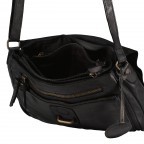 Satteltasche Anchor-Love Rosi AL-11883, Farbe: anthrazit, blau/petrol, cognac, Marke: Harbour 2nd, Abmessungen in cm: 27x22.5x7, Bild 6 von 6