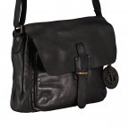 Satteltasche Anchor-Love Rosi AL-11883, Farbe: anthrazit, blau/petrol, cognac, Marke: Harbour 2nd, Abmessungen in cm: 27x22.5x7, Bild 2 von 6