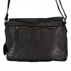Satteltasche Anchor-Love Rosi AL-11883, Farbe: anthrazit, blau/petrol, cognac, Marke: Harbour 2nd, Abmessungen in cm: 27x22.5x7, Bild 3 von 6