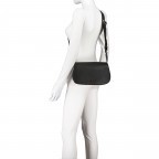 Umhängetasche Dalia Clara Black Nickel, Farbe: schwarz, Marke: Abro, EAN: 4067278108261, Abmessungen in cm: 27x17.5x2.5, Bild 5 von 6