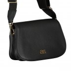 Umhängetasche Dalia Clara Black Gold, Farbe: schwarz, Marke: Abro, EAN: 4067278108230, Abmessungen in cm: 27x17.5x2.5, Bild 2 von 6