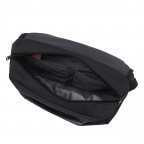 Umhängetasche Coreway Shoulder Bag Volumen 6 Liter Black, Farbe: schwarz, Marke: Vaude, EAN: 4062218661288, Abmessungen in cm: 30x23x7, Bild 6 von 10