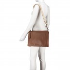 Umhängetasche Just-Pure Gundi JP-12128 Charming Cognac, Farbe: cognac, Marke: Harbour 2nd, EAN: 4046478072053, Abmessungen in cm: 35x26.5x5.5, Bild 5 von 7