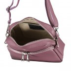 Umhängetasche mit austauschbaren Schulterriemen Viola, Farbe: flieder/lila, Marke: Hausfelder Manufaktur, EAN: 4065646019775, Abmessungen in cm: 22x15x7.5, Bild 6 von 6