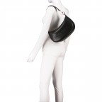 Umhängetasche Pigalle mit zwei Schulterriemen, Farbe: schwarz, weiß, Marke: Valentino Bags, Abmessungen in cm: 30x18x9.5, Bild 5 von 8