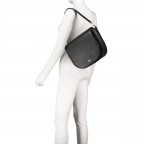 Umhängetasche Alyce Saddle Bag Black, Farbe: schwarz, Marke: BOSS, EAN: 4063541879920, Abmessungen in cm: 33x25x9, Bild 4 von 7