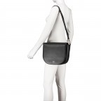 Umhängetasche Alyce Saddle Bag Black, Farbe: schwarz, Marke: BOSS, EAN: 4063541879920, Abmessungen in cm: 33x25x9, Bild 5 von 7