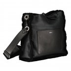Umhängetasche Shearling Casharel Raquel S mit Wendefunktion, Marke: Abro, Abmessungen in cm: 29x27x7, Bild 2 von 8