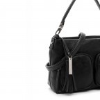 Umhängetasche Carly 14412, Farbe: schwarz, metallic, Marke: Suri Frey, Abmessungen in cm: 31x20x11, Bild 9 von 9