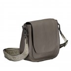 Satteltasche Just-Pure Lili JP-13093, Farbe: anthrazit, blau/petrol, taupe/khaki, Marke: Harbour 2nd, Abmessungen in cm: 26x24x10, Bild 2 von 6