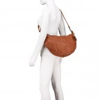Umhängetasche Anchor-Love Alva AL-12942, Farbe: anthrazit, blau/petrol, cognac, Marke: Harbour 2nd, Abmessungen in cm: 47x23x12.5, Bild 5 von 6