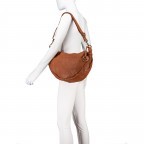 Umhängetasche Anchor-Love Alva AL-12942, Farbe: anthrazit, blau/petrol, cognac, Marke: Harbour 2nd, Abmessungen in cm: 47x23x12.5, Bild 4 von 6