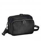 Umhängetasche, Farbe: schwarz, grau, blau/petrol, braun, taupe/khaki, rot/weinrot, beige, Marke: Hausfelder Manufaktur, Abmessungen in cm: 22x16x6.5, Bild 2 von 6