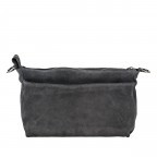 Umhängetasche Velours, Farbe: anthrazit, braun, taupe/khaki, grün/oliv, beige, Marke: Hausfelder Manufaktur, Abmessungen in cm: 29x17.5x10.5, Bild 3 von 7