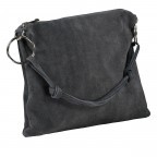 Umhängetasche Velours, Farbe: anthrazit, grau, braun, taupe/khaki, grün/oliv, beige, Marke: Hausfelder Manufaktur, Abmessungen in cm: 35x26x1.5, Bild 2 von 9