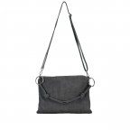 Umhängetasche Velours, Farbe: anthrazit, grau, braun, taupe/khaki, grün/oliv, beige, Marke: Hausfelder Manufaktur, Abmessungen in cm: 35x26x1.5, Bild 9 von 9