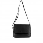 Umhängetasche Lugano 476, Farbe: schwarz, blau/petrol, Marke: Flanigan, Abmessungen in cm: 30x22.5x13.5, Bild 6 von 6