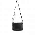 Umhängetasche Lugano 477, Farbe: schwarz, blau/petrol, Marke: Flanigan, Abmessungen in cm: 26x18.5x8, Bild 5 von 5