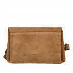 Umhängetasche Velours, Farbe: grau, beige, Marke: Hausfelder Manufaktur, Abmessungen in cm: 27.5x15.5x11, Bild 3 von 6